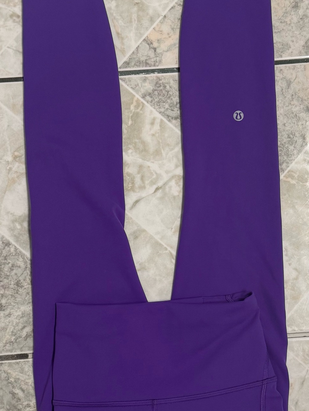 lululemon athletica Deep Purple High-Waist Leggings Size 2